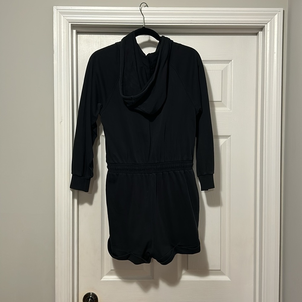 L*Space Stay Cool Romper in Washed Black size S - Picture 6 of 6